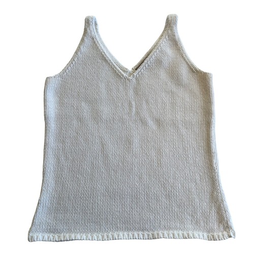 Maglione canotta cotone