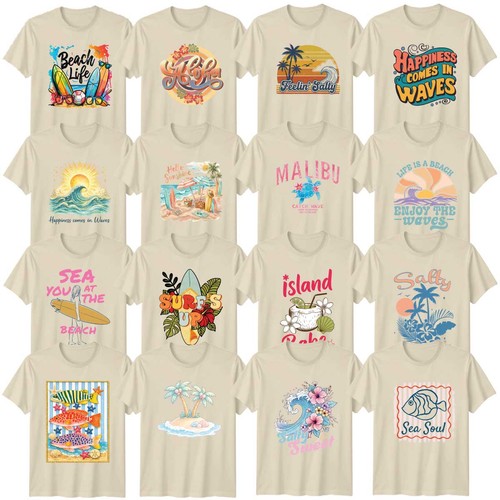 Shirt boho surfing - t-shirt, adulto