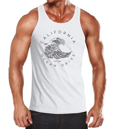 Canotta uomo wave california - canotta,