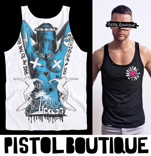 Pistol boutique canotta uomo - canotta,