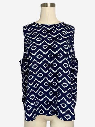 Top posteriore batik - , blu