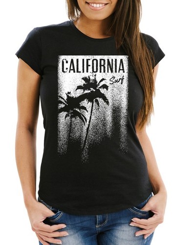 Shirt donna california surf - t-shirt,