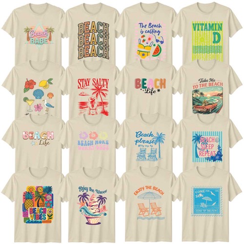 Shirt retro tropicale - retro, adulto