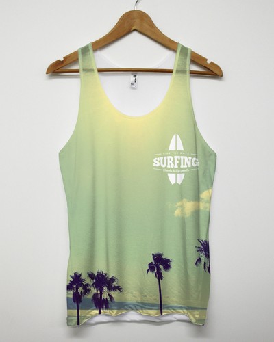 Canotta surf - , logo