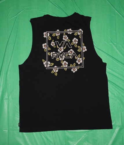 Rvca canotta surf nera - canotta, uomo